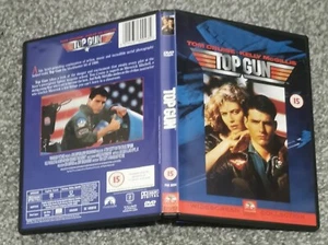 Top Gun 1986 Dvd Action Film Movie Tom Cruise Kelly McGillis Val Kilmer - Picture 1 of 1