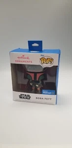 Hallmark Ornament Star Wars Boba Fett Walmart Exclusive Funko Pop Christmas - Picture 1 of 12