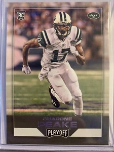 Charone Peake - 2016 Playoff Football #299 RC Rookie New York Jets - Imagen 1 de 2