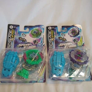 2022 Beyblade Burst Surge Speed Storm Jet Wyvron W6 y World Evo Helios H6 Set 2 - Imagen 1 de 5