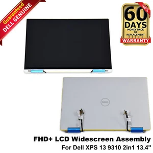 Dell XPS 13 9300 7390 9310 2-in-1 13.4 FHD+ LCD TouchScreen Assemblaggio Bianco R3FYY - Foto 1 di 4