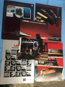 Lionel Catalogs Lot of 5 - 1980 1982 1983 & two 1984 both different - Picture 1 of 6