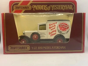Matchbox Yesteryear Y- 22 1930 Ford Model "A" Van (England) - Picture 1 of 2