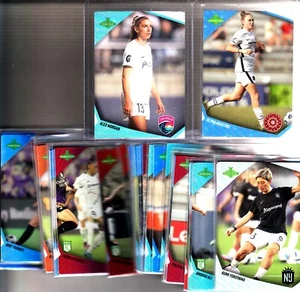 2022 PAKSIDE NWSL SOCCER FOIL VERSION-YOU PICK-CHOOSE FINISH YOUR SET!!!! - Picture 1 of 1