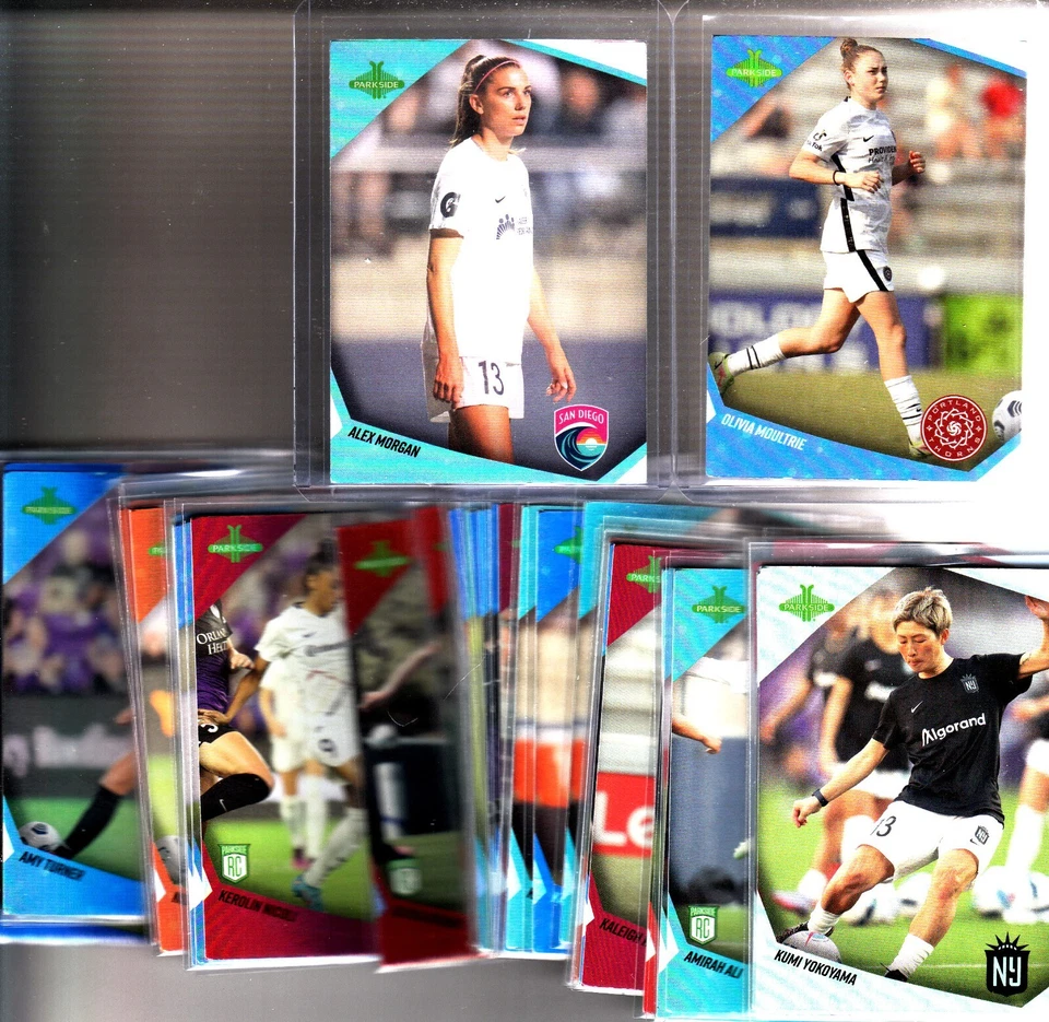2022 PAKSIDE NWSL SOCCER FOIL VERSION-YOU PICK-CHOOSE FINISH YOUR SET!!!! - Image 1 of 1
