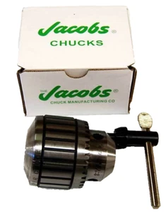 Jacobs Model 14N 1/2" x 3JT Super Ball Bearing Keyed Drill Chuck- TIR .003" - Picture 1 of 3