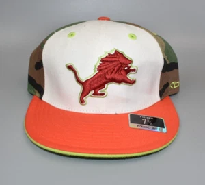 Detroit Lions Reebok NFL Kolors Vintage Fitted Cap Hat - Size: 7 3/8 - Picture 1 of 5