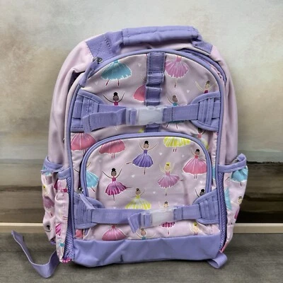 Pottery Barn Kids Mackenzie Pink Purple Ballet Glow-in-the-dark Backpack NWOT - Image 1 of 4