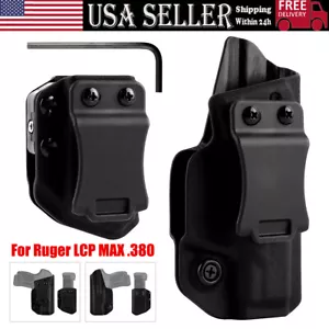 IWB Holster Right Hand For Ruger LCP MAX .380 & 9mm/.40 Single Stack Mag Carrier - Picture 1 of 11