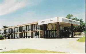 Ozark AR   "The Oxford Inn Motel"  Advertising    Postcard  Arkansas  - Foto 1 di 2