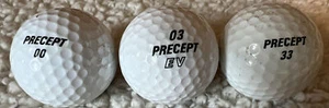 Precept Laddie Palline da Golf (00, 03 EV e 33) Set di 3 - Foto 1 di 4