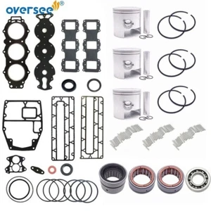 6H1 Crankshaft& Power Head Rebuild Kit STD For Yamaha 2T 3 Cyl 90HP 90AET 90AETO - Picture 1 of 9
