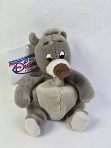 Vintage Disney Mini Sitzsack Das Dschungelbuch BALOO Faultier Bär 8 Zoll - Bild 1 von 8