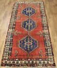 Traditional Vintage Wool Handmade Classic Oriental Area Rug Carpet 208 X 104 cm