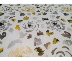 PRESTIGIOUS TEXTILES Jamboree Chestnut 100% Linen Fabric - RRP£84/m - Picture 1 of 2