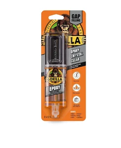 Jeringa GORILLA GLUE 5 min 2 partes EPOXY 25 ml relleno transparente resellable - Imagen 1 de 1