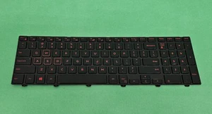 Dell Inspiron 15-5577 Oryginalny laptop Czarny US Podświetlana klawiatura 0V9F14 V9F14 - Zdjęcie 1 z 3
