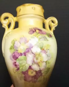 Antik handbemalt schönes Österreich * M* 6.1/2 schonend gebraucht. Bud Vase EUC - Bild 1 von 9