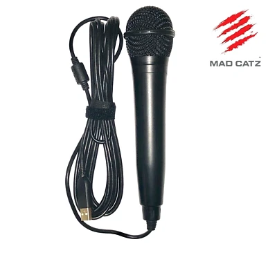 Mad Catz Premium USB Microphone for Xbox One 360 PS5  PS4 PS3 PC Switch - Image 1 of 2
