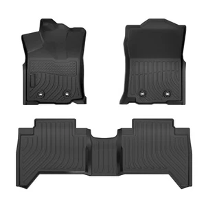 3PCS Floor Mats for 2018-2023 Toyota Tacoma Double Cab All Weather Floor Liner - Bild 1 von 11