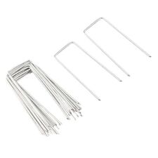 20pcs galvanized metal earth U tent nails garden tent camping cover tarpaulin hook