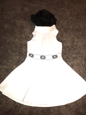 DAMAS STAR WARS BLANCO CON CAPUCHA PRINCESA LEIA SKATER VESTIDO DISFRAZ TALLA PEQUEÑA  Foto 1 de 4