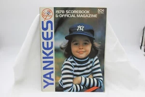 New York Yankees v Orioles Scorebook Magazine 1978 C1376 - Picture 1 of 2