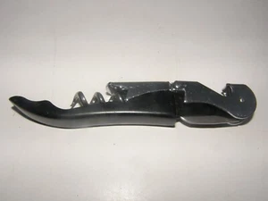 Vintage Wine Opener Corkscrew Waiter Key with Foil Cutter & Bottle Cap Opener - Picture 1 of 2