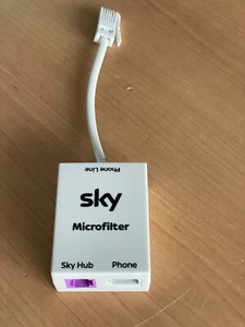 SKY BROADBAND MICROFILTER / PHONE ADAPTOR MFS2BOU-SKYU Rev_0A - Photo 1/4