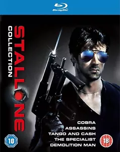 Stallone 5-Movie Collection (Assassins, The Specialist, Tango and Cash, Demoliti - Foto 1 di 3