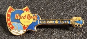 Hard Rock Café Pin Niagara Falls CN - Guitarra Herradura - China - 3LC - (#6654) - Imagen 1 de 1