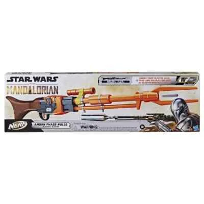 NERF Star Wars Amban Phase-Pulse Blaster Mandalorian 10 Official Elite Darts - Image 1 of 4