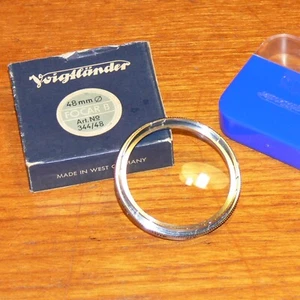 48 mm push-on fit Voigtlander FOCAR B f=0,5 m 344/48 accesorio de lente de enfoque cercano - Imagen 1 de 4