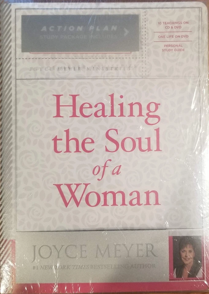 Joyce Meyer - Healing the Soul of a Woman - 10 Teachings (CD/DVD) & Study Gu... - Image 1 of 1