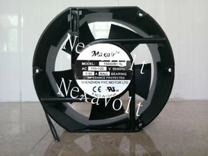 Ventilador Maxair 1 PIEZA BT15050B1HL AC110-120V 17251 17 cm Ventilador de marco de aluminio de 2 hilos ~ - Imagen 1 de 2