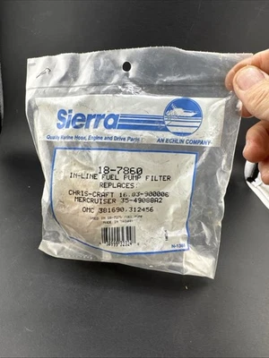 Sierra 18-7860 Fuel Filter for Mercury Marine & OMC Engines  - Image 1 of 4
