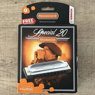 NEW Hohner SPECIAL 20 Progressive Harmonica Key of C 560PBX-C - Image 1 of 4