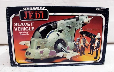 Vintage Star Wars Vehicles Boxed Slave I C9 with C7 Box (Meccano Box) NO RESERVE - Image 1 of 4