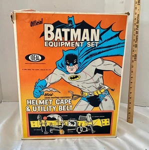 Vintage 1966 Ideal-BATMAN EQUIPMENT SET-Box Only. - Picture 1 of 6