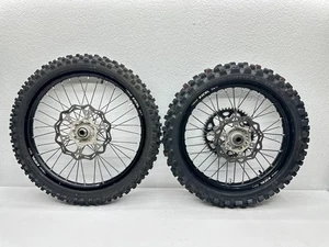 2024 KTM 125SX Excel Wheel Set Front Rear 21/19 Inch Rim Sprocket Hub Dirt Bike - Picture 1 of 15