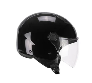 CASCO JET SKA-P 1LHA LUKE MONO NERO LUCIDO TAGLIA L - Bild 1 von 1