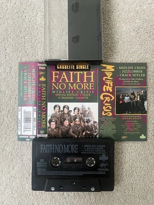 Faith No More Cassette Midlife Crisis Single Immaculate Free Post UK Mike Patton - Image 1 of 4