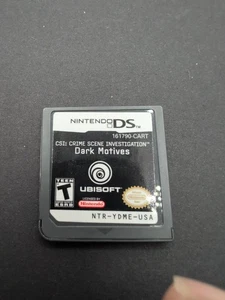 CSI: Crime Scene Investigation - Dark Motives (Nintendo DS, 2007) - Bild 1 von 1