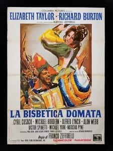 LA BISBETICA DOMATA Plakat Poster Elizabeth Taylor Taming of the Shrew 12 - Bild 1 von 1