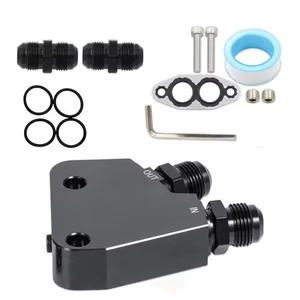Premium Material Intense Driving Conditions Oil Cooler Adapter Simple Upgrade - Picture 1 of 12