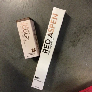 Red Aspen BRONZED BEAUTY Bronzer & Contour Stick & BUFFING BRUSH Lightweight - Picture 1 of 1