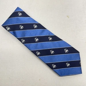 Brooks Brothers Blue Regimental Golden Fleece Repp Striped Silk Tie USA Made - Picture 1 of 4