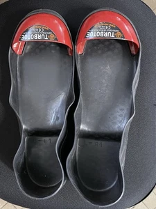 Überschuh: Stahlsicherheitskappe, rote Zehenkappe, LARGE - Bild 1 von 4