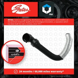 Radiator Hose fits OPEL CORSA D 1.7D Lower 06 to 11 Z17DTR Coolant Gates Quality - Picture 1 of 2