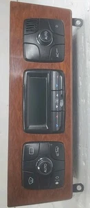2000-06 Mercedes S350 S500 S430 AC Heater Climate Control Trim 2208301185 OEM - Picture 1 of 19
